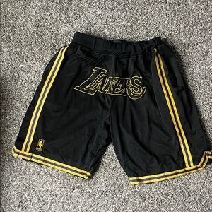 Just Don Lakers Shorts